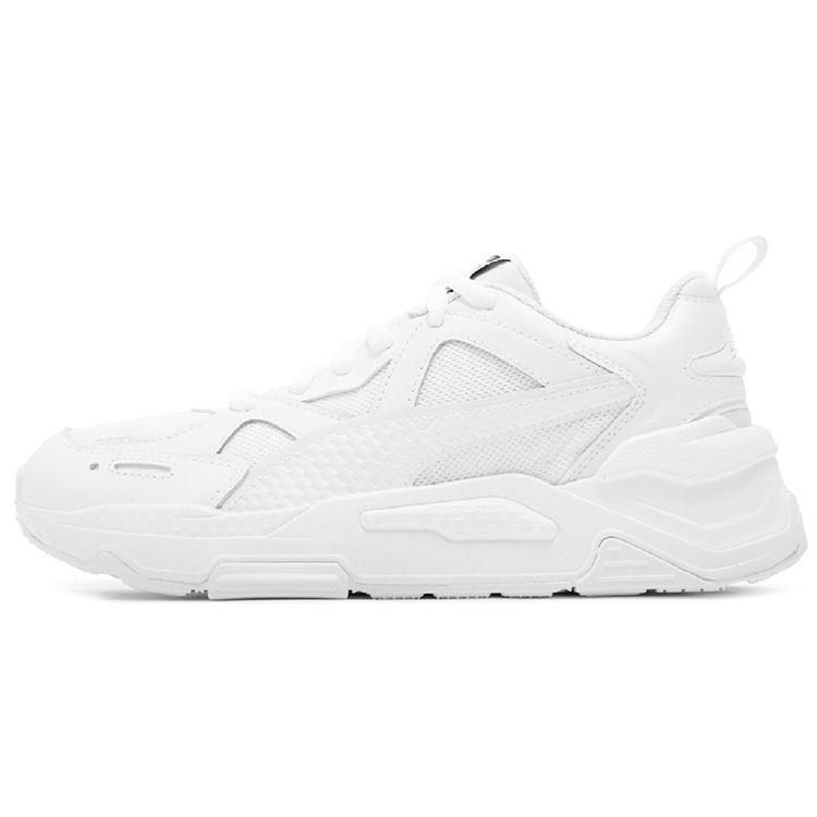 Puma Caracal Unisex White Black 387161-01 EU 38