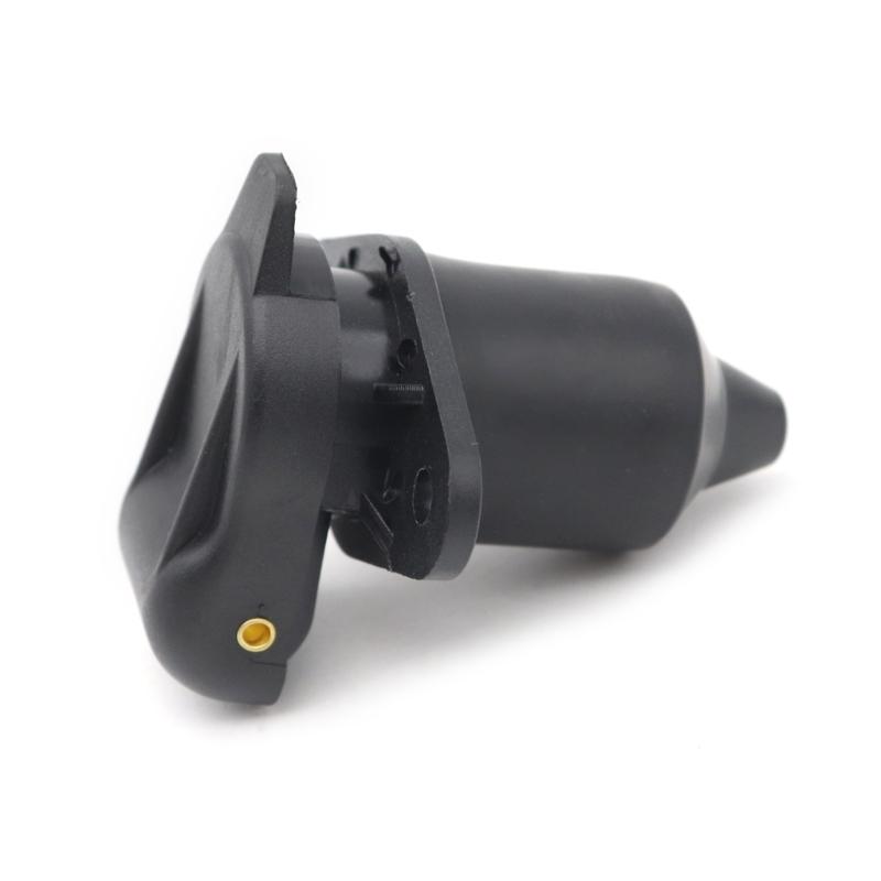 3-poliger Anhängerstecker, mit wasserdichter Versiegelung, 12 V wasserdichter Anhängerstecker, 3-poliger Anhängerstecker für Wohnwagen, Auto