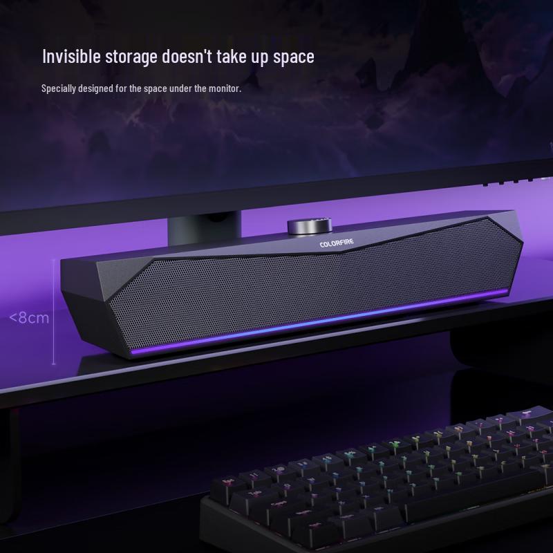 COLORFIRE CF100 Bluetooth RGB Gaming Speakers CN plug (adapter included)