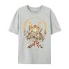 Cat Samurai Ninja Cat Samurai Art Vintage Ukiyo E Harajuku Cotton Comfort Luxury TShirt Party