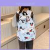 Fashionable Mickey Cute Kids Backpack Cartoon Style Nylon Lightweight Bag