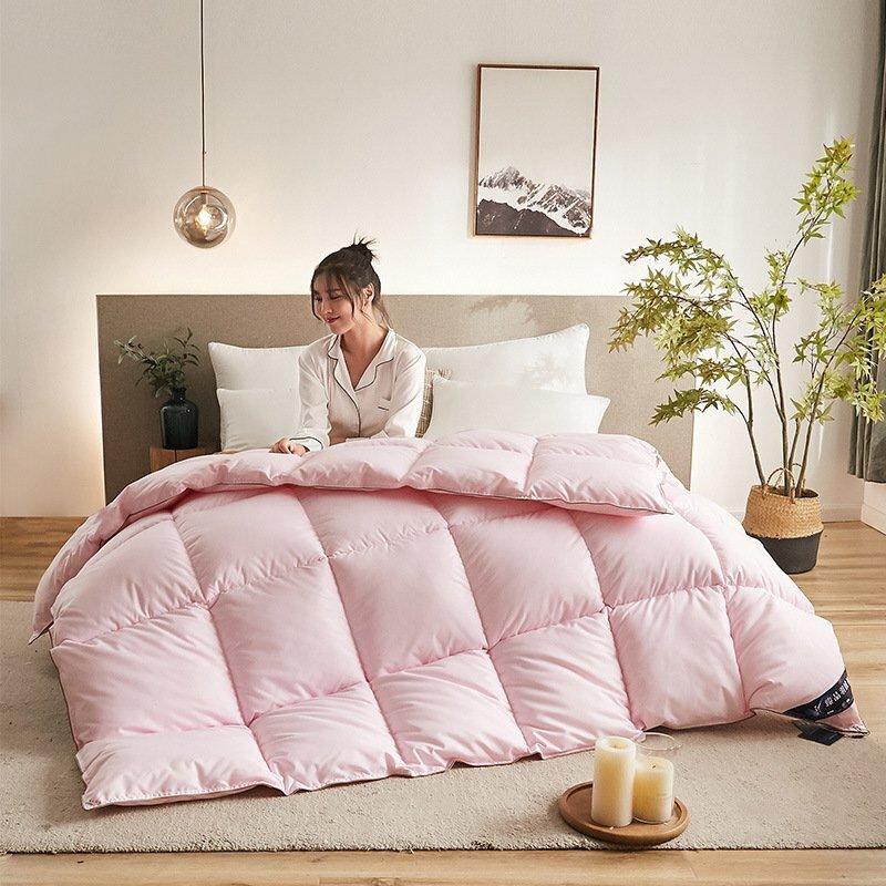 Down quilt white goose down quilt winter cotton thick quilt core winter quilt Warm Cozy Cashmere Duvet quilt core winter quilt