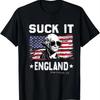 Suck It England Funny 4th of July George Washington 1776 T-Shirt Unisex Summer Streetwear Tops Graphic T Shirts Camiseta