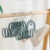 3pc Dry Shoe Organizer Metal Vertical Hanger Hooks Clothes Holder Sandals Hook Outdoor Windproof SaveSpace Clothes Hangers