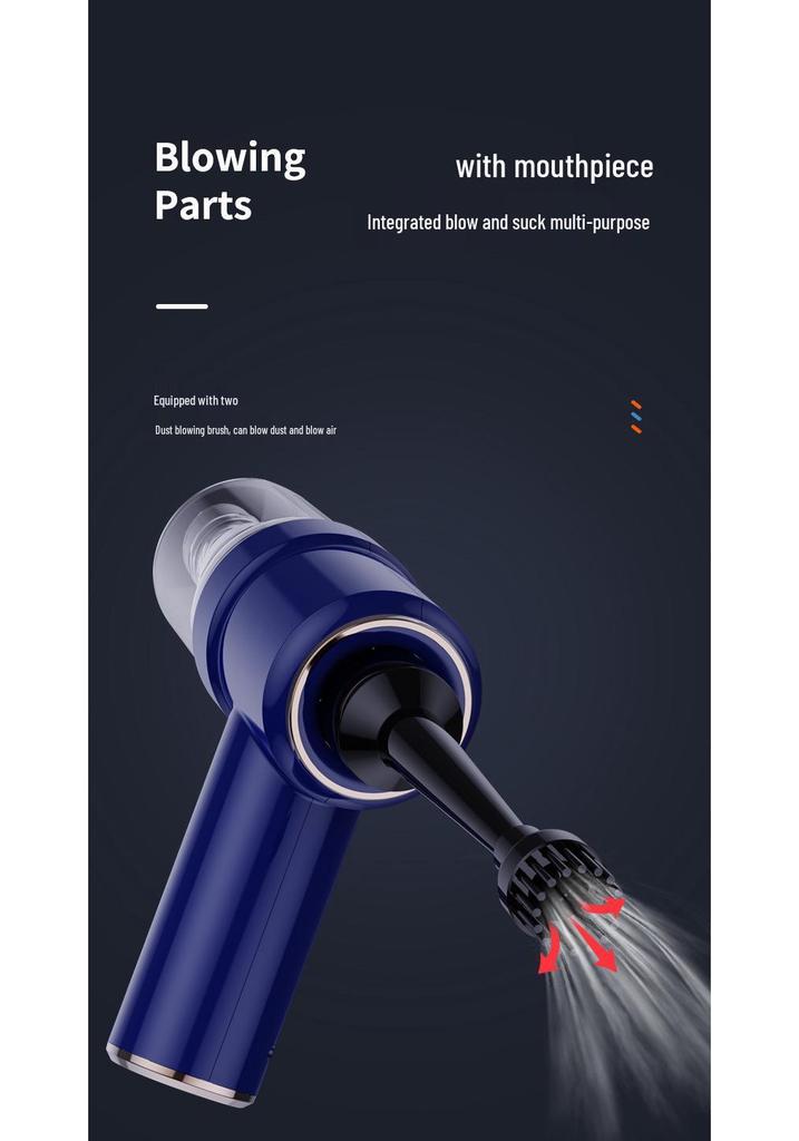 High-Power Wireless Car and Home Handheld Vacuum Cleaner