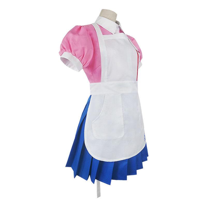 Anime Danganronpa Mikan Tsumiki Cosplay Costume Anime Uniform Woman Halloween Costume Dress Clothes For Woman