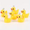 10Pcs 3D Yellow Duck Charms Cute Pendants For Jewelry Making Handmade Earrings Bracelet Necklace Key Chain Accessories