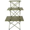 Portable Aluminum Folding Table & Chair Set for Camping and BBQ