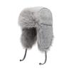 Acrylic plush wool hat, cold hat, fashionable and simple, showing face, small woman, warm ear protection in winter