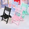 Cute & Adjustable Mini Chair Phone Stand Multi Angles Desktop Holder Stylish & Durable Bracket for Mobile Devices Gift