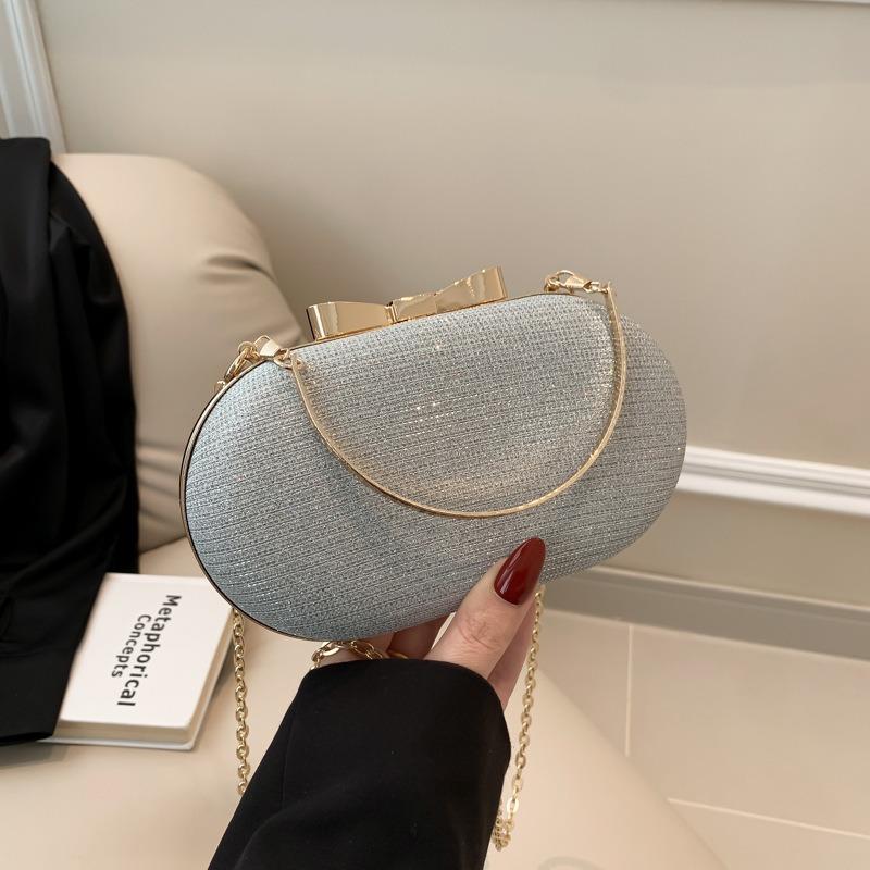 Bag women's new shoulder messenger women's bag fashion small bag small round bag spring personalized chain dinner bag