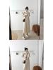 Women's Mid-Length Wool Knit Dress - Loose, Long Sleeve, Half-High Collar, Perfect for Layering Under Coats, Autumn & Winter Wear.
