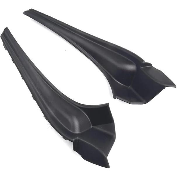 [Replacement] Pair Car Front Windshield Wiper Side Trim Cover Water Deflector Cowl Plate for Nissan for Versa for Sedan 12-18 66894-3AN0A 66895-3AN0A