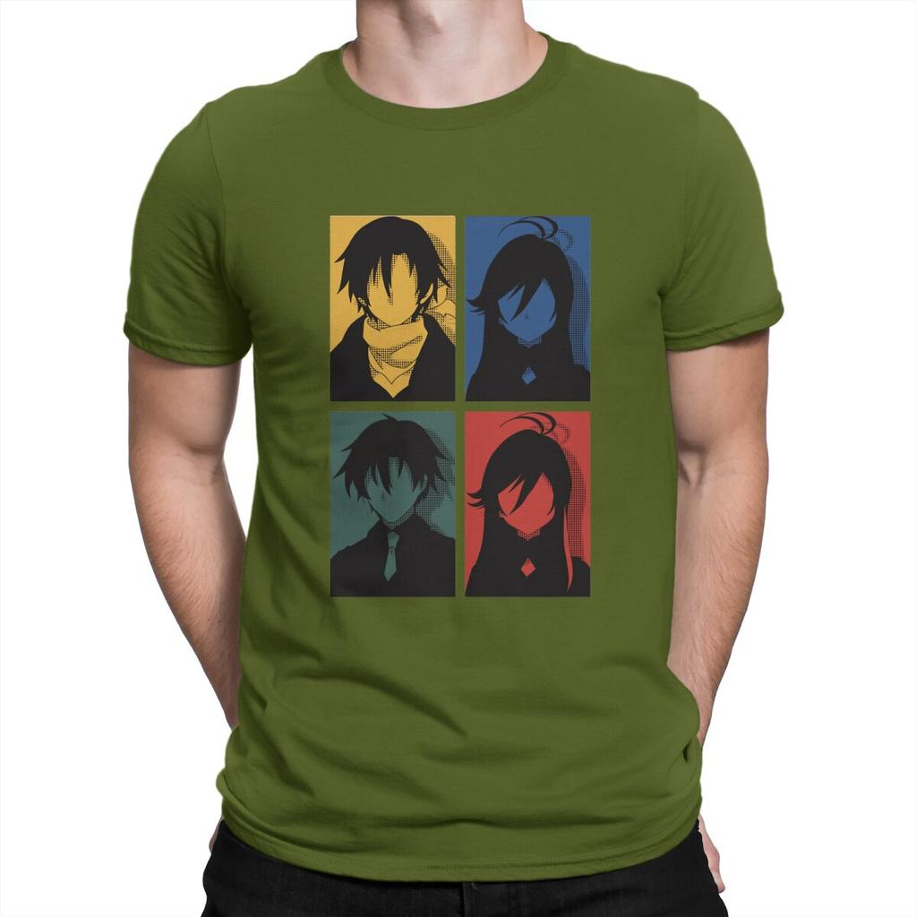 86 Eighty Six Creative TShirt for Men Anime Classic Round Collar Basic T Shirt Hip Hop Birthday Gifts Streetwear