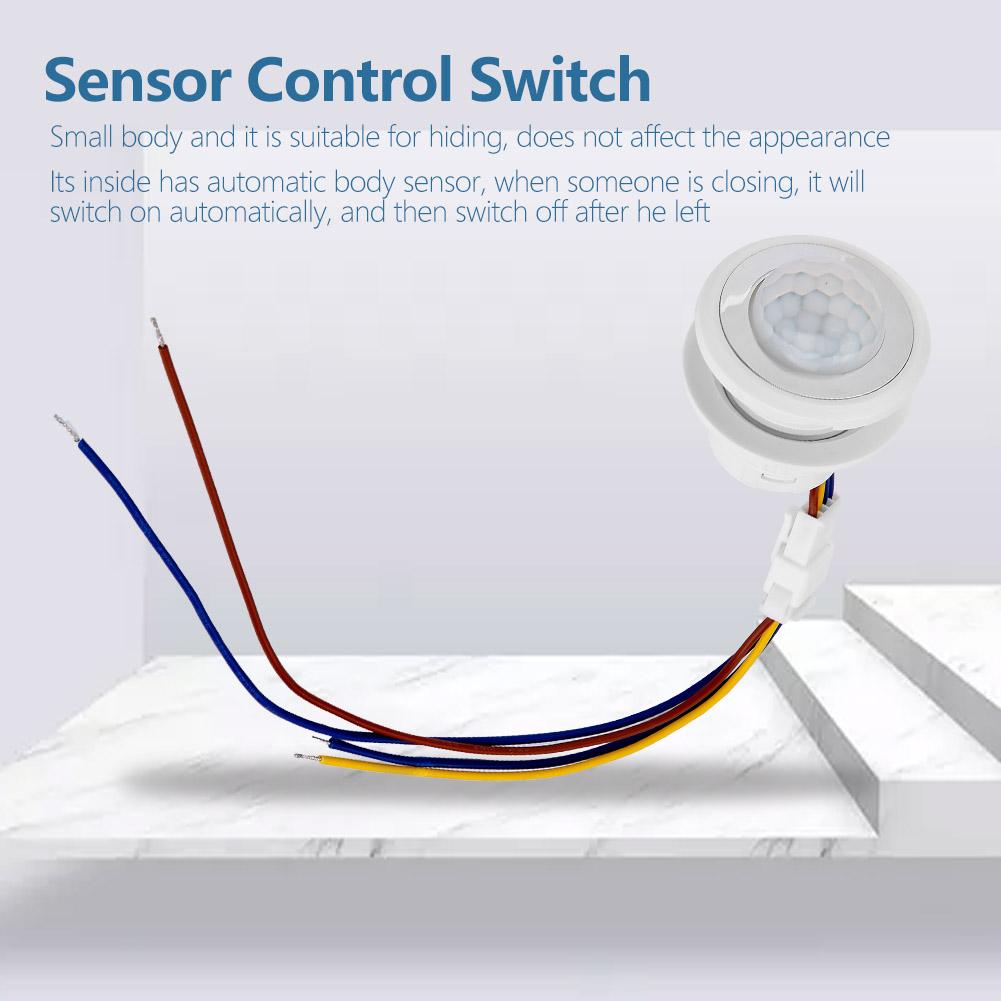 Herr HW06A LED Automatischer Infrarot Bewegungssensor Steuerung 1-40W 35*25mm