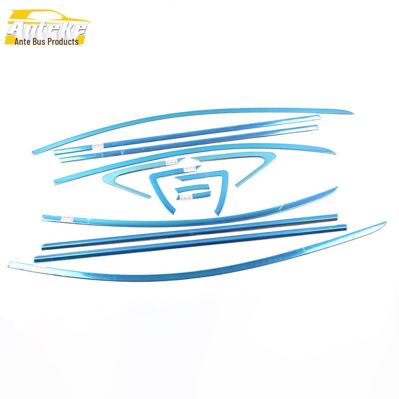 

Stainless Steel Window Trim for 15-19 City/Greiz: Anti-Scratch Scuff Protector