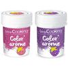 2 Food Colorings with Raspberry Flavors & Blackberry