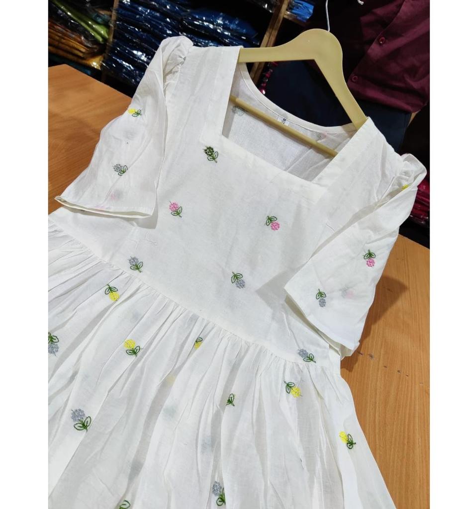 Party Wear Designer Midi Gown Kurti Bollywood Indian Pakistani Top Tunic Kurta Dress