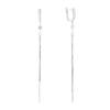 Silver Earrings with Cubic Zirkonia (2215288)
