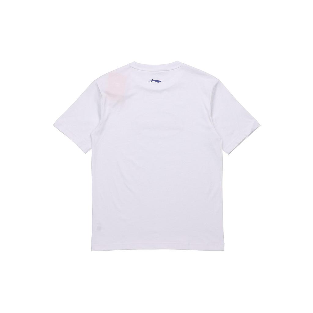 T-shirts Li Ning Unisexes Col Rond Coupe Droite Modérée AHSQ412-1