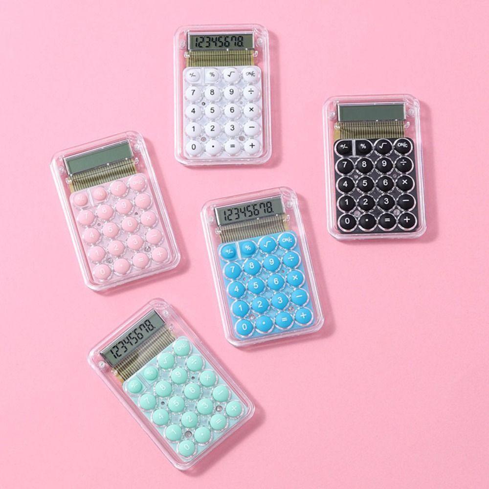 Kalkulator ABS Artykuły piśmiennicze Kalkulator elektroniczny Wysokiej jakości kalkulator w kolorze cukierkowym