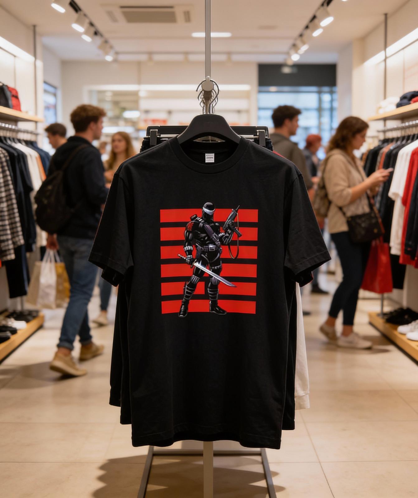 Snake Eyes G.I. GI Joe Ninja T-Shirt Size S-5XL XXXL