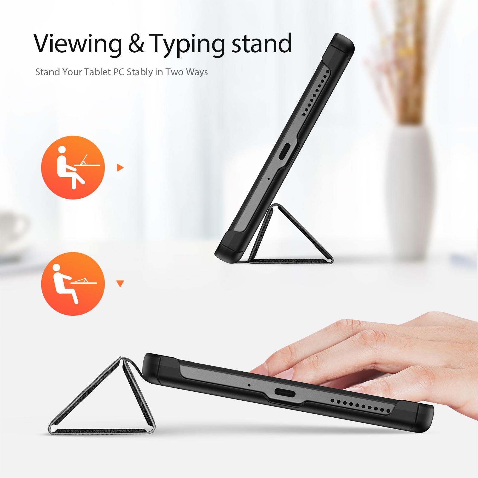 

DUX DUCIS Domo Series PU Leather Case for Lenovo Tab M8 (4th Gen) 2024 TB-301XU/M8 (4th Gen) 2023 TB-300FU Tri-Fold Stand Case Blue