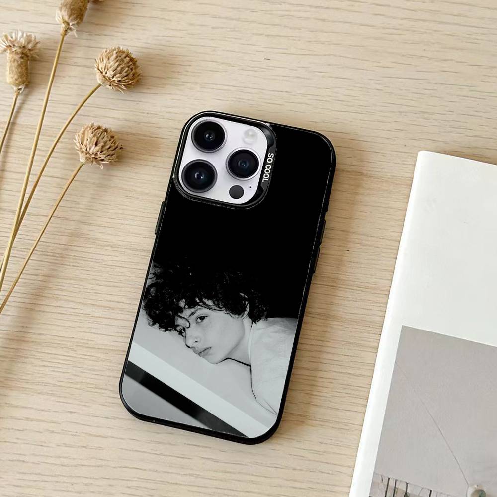 певец A-актер Финн Вулфхард Чехол для телефона для iPhone 17,16,15,14,13,12,11,Pro Max,Plus Конфетный Серебряный Чехол iPhone14
