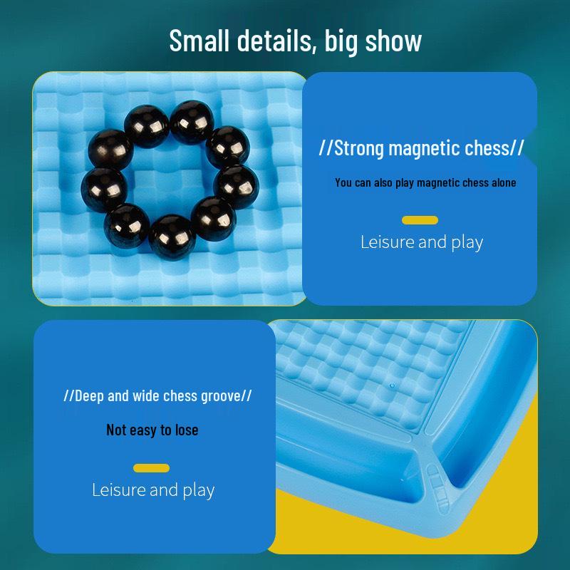 

Магнитно-индукционные шахматы: Игрушка для тренировки сосредоточенного мышления и логики