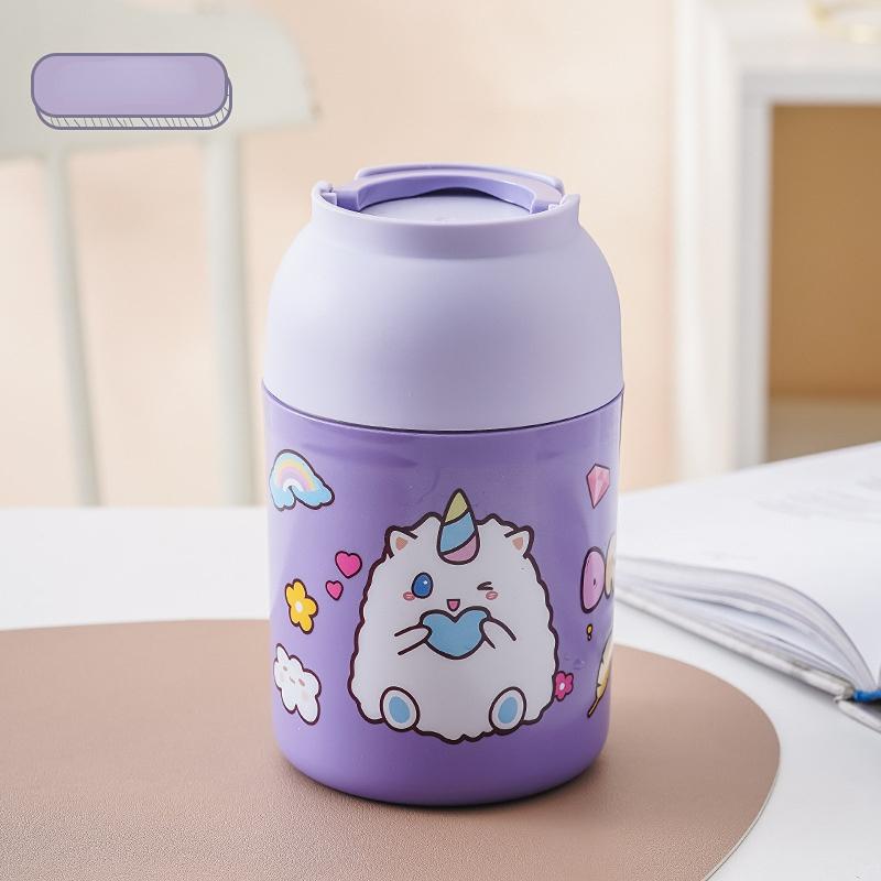 

Термос большой емкости 600 мл Термосы Портативный термос из нержавеющей стали Бутылка для воды Дорожная чайная кружка Офисный термос 600ml