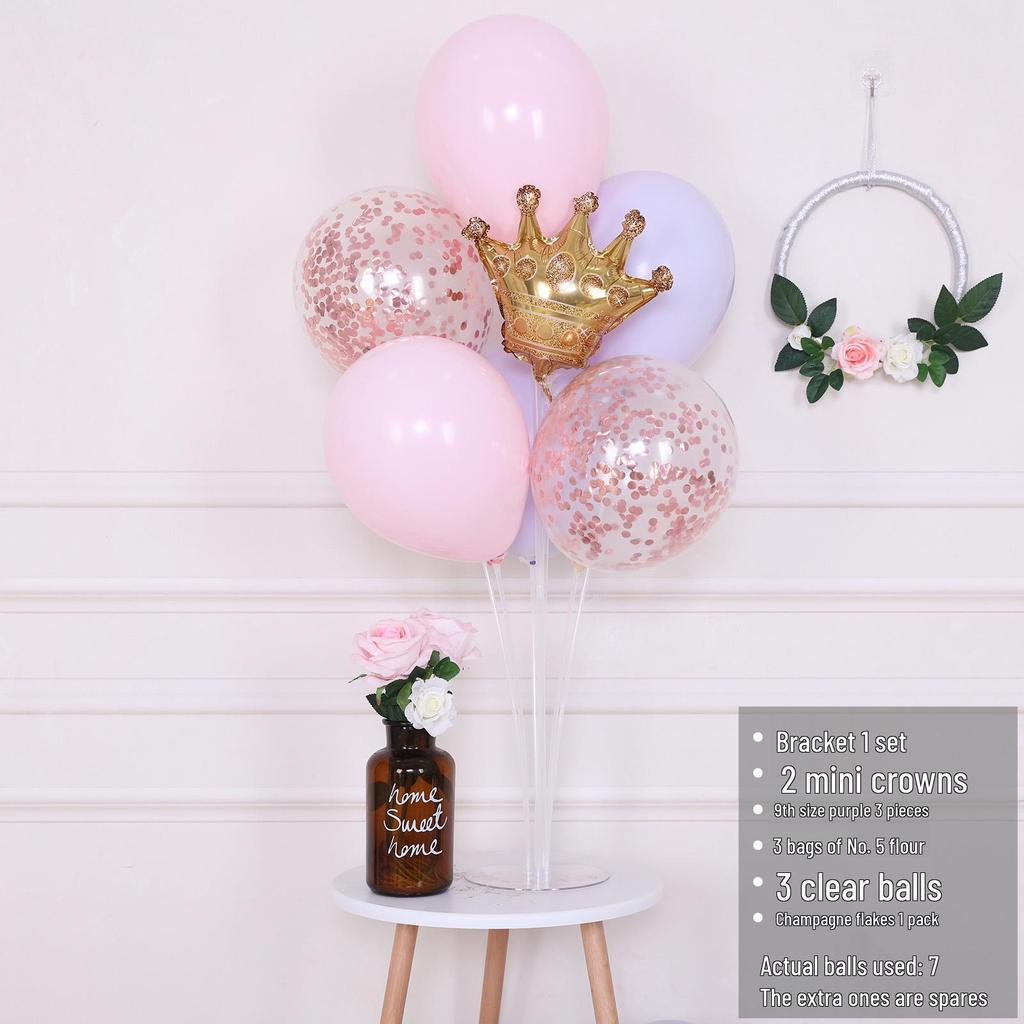 Macaron Balloon Stand for Children's and Adults' Birthday Party Table Decorations