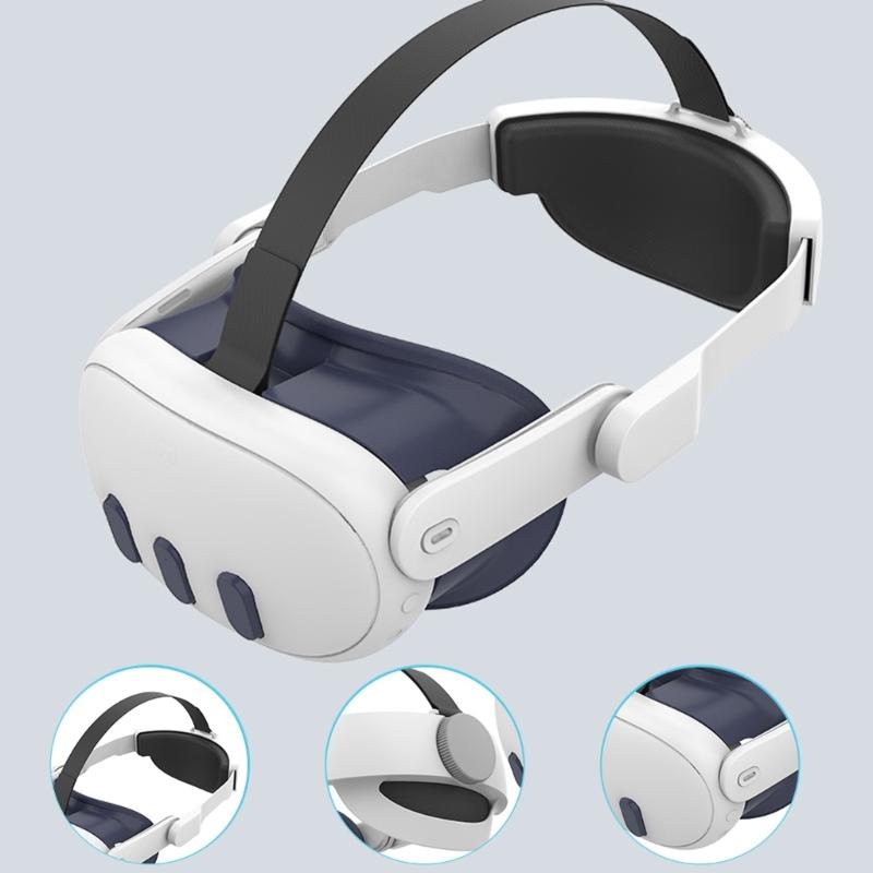 Head Strap for 3 Adjustable Strap Replacement VR Headset Accessories Strap Comfort Reduce Pressure Extend Time