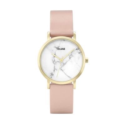 Cluse La Roche CL40101 Tan Leder Quarz Modeuhr Damen