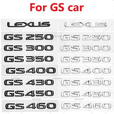 Front or Side or Rear Trunk Badge ABS Sticker For F SPORT GS GS250 GS300 GS350 GS400 GS430 GS450 GS460 Badge Stickers