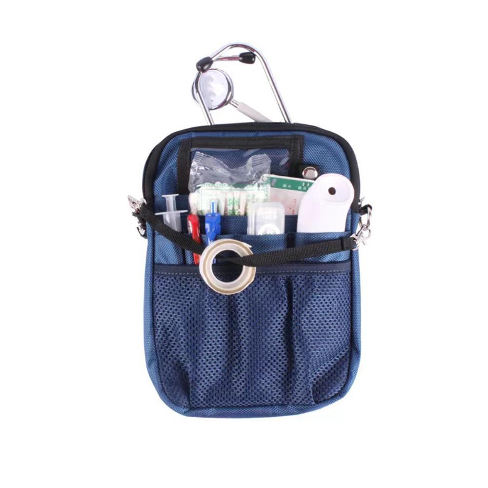 Adjustable Strap Nurse Crossbody Bag Multi Pocket Nurse Waist Pouch Nurse Hip Bag  Nursing Student