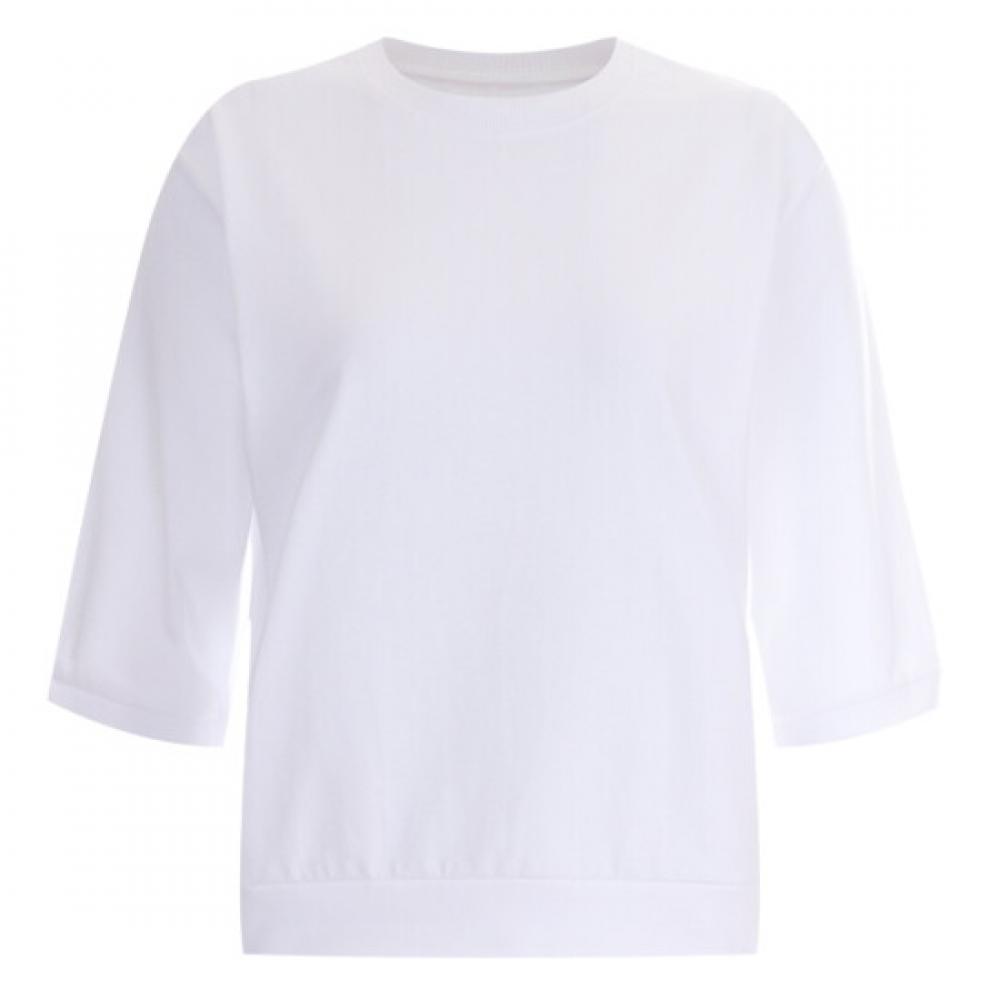 Shop Women 100 CoTTon Loose FiT ShorT Sleeve T shirT whiTe Dai Wsh 11955