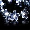 Solar Garland Cool White Flowers For Terrace Balcony Garden Lamps 50Led