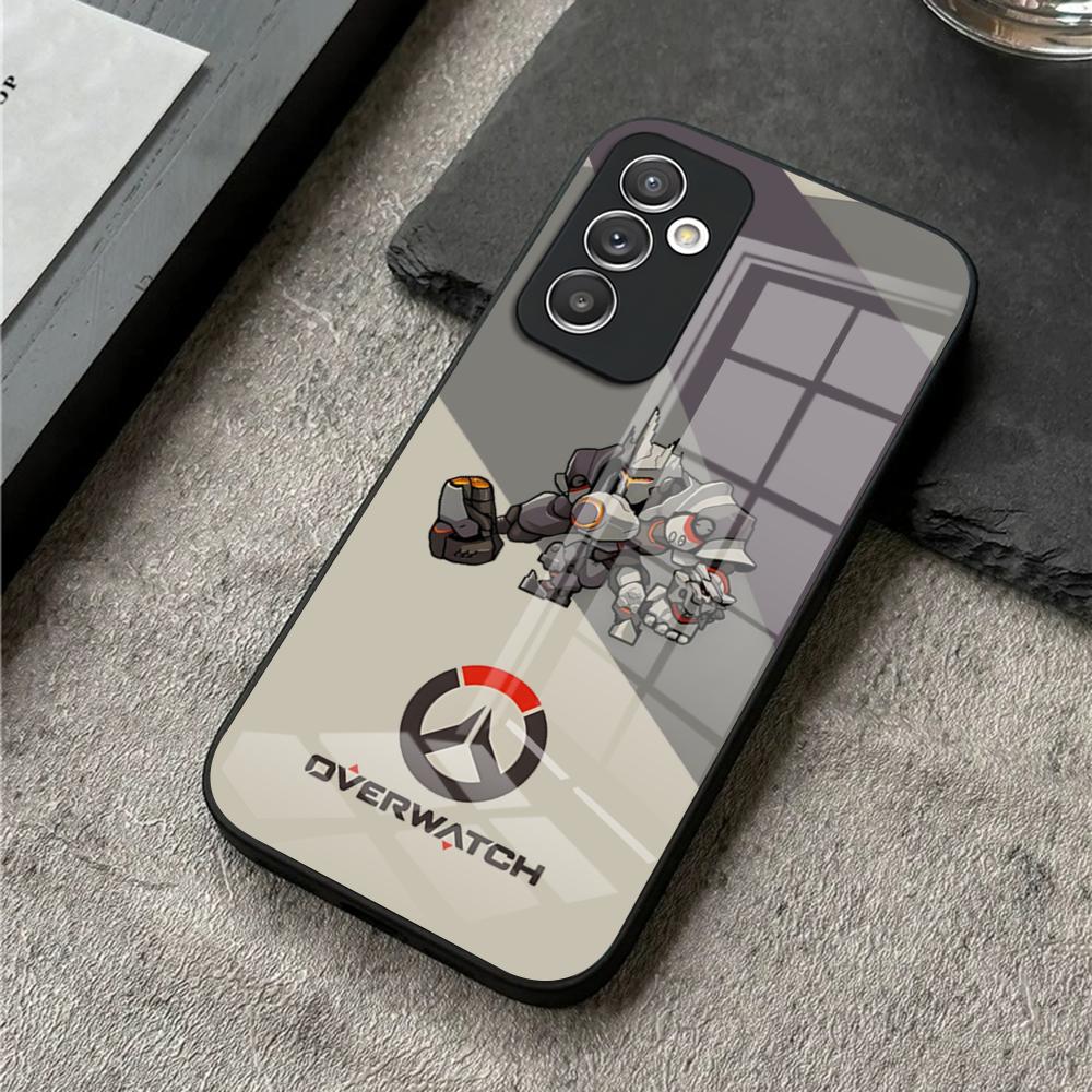 

Phone Case For S25 Ultra Samsung S26 S23 S24 Plus S22 S20 S21 Fe A54 A34 A53 A16 Glass Cover O-Over-watchS Samsung s24fe