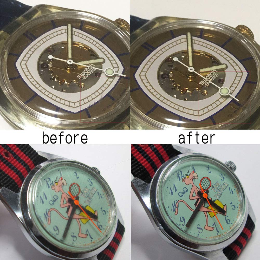 Pearl Polishing Delicate Cloth Care Cloth and Abrasive Microfiber Cloth 15cm X 15cm Pearl Professional Plastic Polishing Compound for Watch Crystals