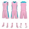 Wholesale basketball jersey set Customized children's jersey Training vest Student basketball sports game jersey Breathable