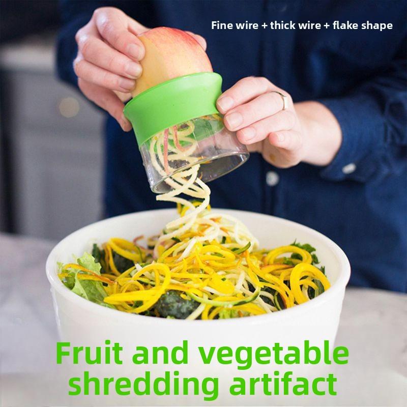 Vegetable Cutter Kitchen Spiral Multi-function Grater
