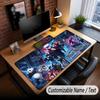 Custom Name Extended Mouse Pad,Jujutsu Kaisen Gaming Desk Mat For Home Office Desktop Decor