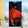 Manchester Customizable Name Beach Towel Super Soft Microfiber Quickdry Fabric Perfect for Traveling Yoga Camping and Swimming
