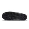 Nike Scarpe da Skateboard Nike Air Force 1 Resistenti all'Abrasione Basse Unisex Nero Argento HQ1180-001(Team162-)