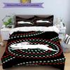 3-teiliges Bettbezug-Set (1 * Bettbezug + 2 * Kissenbezug, ohne Kern), South Sydney Rabbitohs Druck Bettwäsche Set, Schlafzimmer Dekor, Ganzjahres, Geburtstagsgeschenk