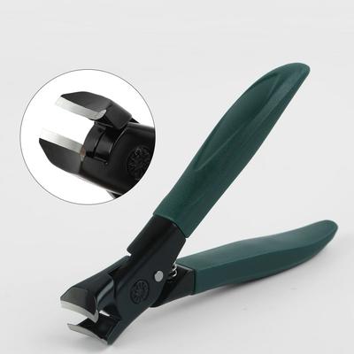 Zatykana obcinaczka do paznokci ze stali nierdzewnej Cutter do sztucznych paznokci Trymer Obcinaczka Obcinaczka do twardych grubych sztucznych paznokci Narzędzia do manicure