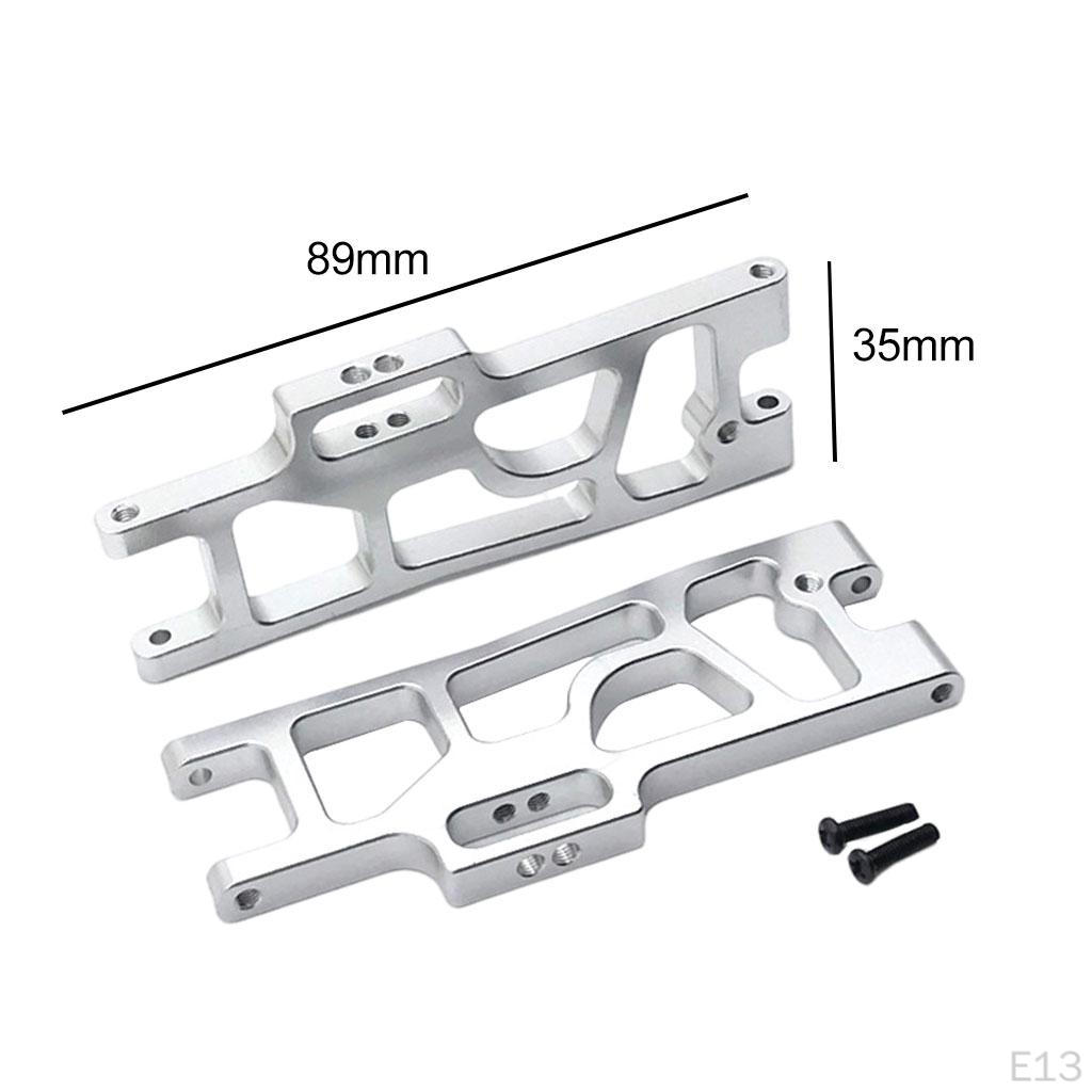2 Pieces Metal Rear Lower Swing 1:10 1:12 RC Car Model 12404 12401 Replaces Part Upgrade Parts