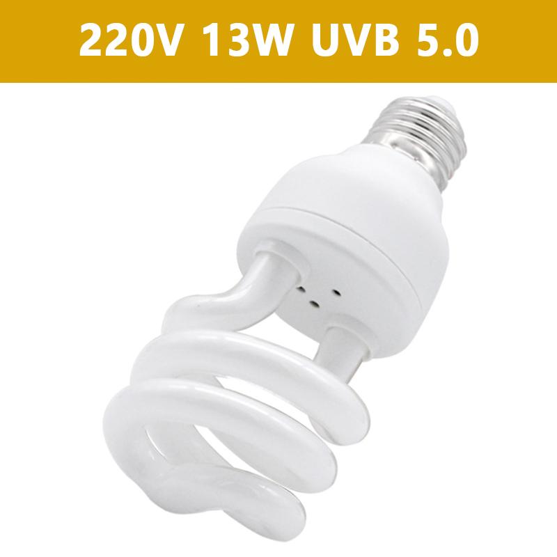 5.0 10.0 15.0 UVB Reptilienlampe 13W /26W UV-Strahlen Energiesparend Terrarium Sonnenlicht Schildkröte Eidechse Schlange Reptilien Heizlampen