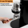 54mm Dosiertrichter Kaffeedosierring Praktischer Espresso-Dosiertrichter Anti-Fliegendes Pulver Kaffeedosiertrichter Espresso-Werkzeuge