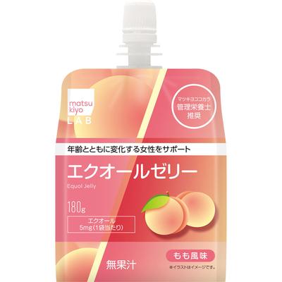 LAB Şeftali Aromalı Equol Jölesi 180g Soya Fasulyesi ve izoflavonlar Güzel cilt Soya Fasulyesi ve izoflavonlar